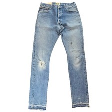 Gallery Dept. Hayley Levi 5001 Vintage Reworked Distressed Jeans Size 29 Paint picture