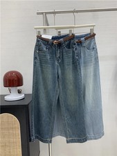 High Waist Wide Leg Denim Jeans plus Size Women's Spring Vintage  Slimm picture