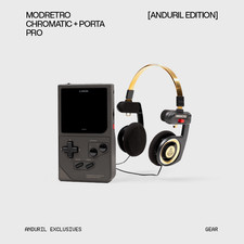 Anduril Edition - ModRetro Chromatic + Koss Porta Pro® Bundle Gameboy picture