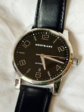 Montblanc Timewalker Automatic Men's Watch 7070 43mm Black Dial 100m picture