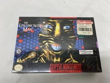 The Lawnmower Man Super Nintendo (SNES) Authentic Original Sealed picture