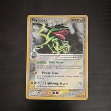 Pokemon Company Rayquaza 13/113 EX Delta Species Holo Rare English 2005 picture