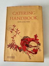 Vintage 1971 Catering Handbook Hardcover Book Edith and Hal Weiss 1st Ed picture