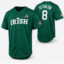 Custom Name - Irish American Society Father’s Day Baseball Jersey - All Size picture