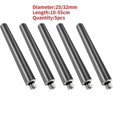 5pcs 5/8-11 Threads Carbon Fiber Extension Pole Rod for Level GPS RTK Surveying picture