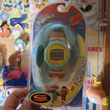 Vintage 1999 Pokémon C-Watch #07 Squirtle Sealed Trendmasters LCD Watch picture
