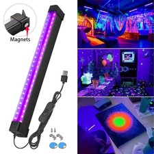 395nm LED UV Light Bar Blacklight USB Magnetic for Glow Party DJ Club Stage Lamp picture