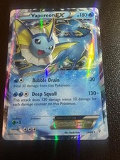 Vaporeon EX Card (Lightly Played) picture