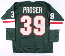 Nate Prosser Signed Minnesota Wild Jersey (Beckett) Playing career 2010–2021 picture