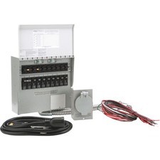 Reliance Generator Transfer Switch Kit, 10 Circuits, Model# 310CRK picture
