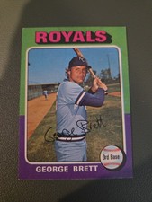 George Brett 1975 Topps Rookie picture