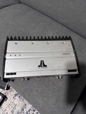 JL Audio Slash 500/1 V1 MONO Subwoofer Amplifier SPL Class D Old School | TESTED picture