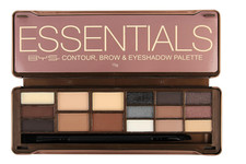 BYS CONTOUR, BROW & EYESHADOW PALETTE ESSENTIALS, WITH MIRROR picture