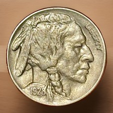 1928-S Buffalo Nickel- AU/BU picture