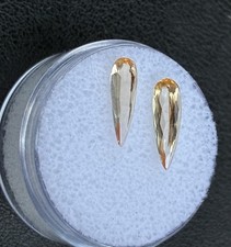 2 Beautiful 2 TCW Imperial Topaz Ouro Preto ? Brazil Natural Loose Gemstones picture