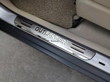 Protector Door Sill Scuff Plate For Mitsubishi Outlander Accessories  2011-2026 picture
