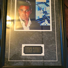 George Clooney Signed 8x10 Original Photo With Trusted Authentication picture