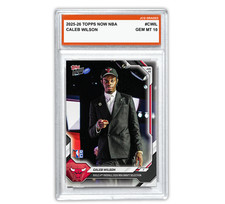 Caleb Wilson 2025-26 Topps Now NBA Draft #CWIL Graded Gem Mint 10 picture