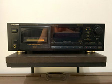 Tested Working Pioneer CT-M6R Cassette Deck Black Dolby HX Pro NR Quick Reverse picture