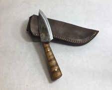 Jeff White Mini Bush Knife with Leather Sheath picture