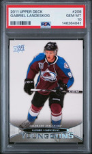 2011-12 Upper Deck Series One Gabriel Landeskog Young Guns RC Rookie PSA 10 picture