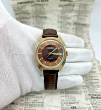 Vintage Slava (Слава) Automatic Day-Date | 27J | Cal. 2427 | Gold Plated | USSR picture