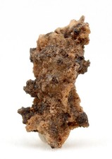FULGURITE LIGHTNING GLASS FUSED SAND Desert Specimen SAHARA DESERT w/ ID card picture