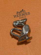 Hermes 1992 Pelican Cadena Lock Charm Silver Limited Edition picture