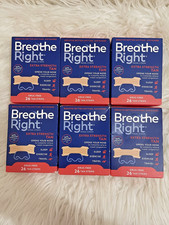 156 BREATHE RIGHT NASAL STRIPS, EXTRA STRENGTH TAN ( 6 x 26 CT BOXES ) EXP 2028 picture