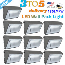 10 Pack 150W Led Wall Pack Light Dusk to Dawn Commercial Industrial Porch Light picture