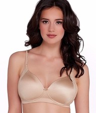 New Bra Bali, WireFree 1-Smooth-U Lace Side-Sling Nude 6546 MSRP-$42.00 34DD picture