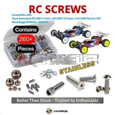 RCScrewZ Stainless Screw Kit asc180 for Associated B7.1/B7.1D 1/10 (90046) | KIT picture