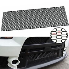47''x16'' Universal Mesh Car Racing Honeycomb Mesh Grill Spoiler Bumper Vent US picture