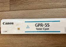 Genuine Canon GPR-55 (0482C003AA) Cyan Toner Cartridge - NEW SEALED picture