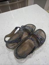 Alegria Paloma Women's Mary  Sandal Embossed Floral, Size 39 (US 8.5-9) picture