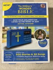 Brand New~ The Children’s Wonder Bible 500 Stories 30 Songs 18 Nighttime Songs picture