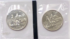 2005 P & D CALIFORNIA Quarter 2-Coin Set (In Mint Cello/Plastic) picture