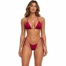 New Sexy Mini Bikini Shiny Women Brazilian G-String Set Thong Swimwear Swimsuits picture