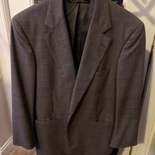 Brooks brothers gray checkered blazer picture
