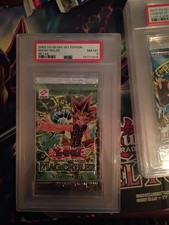 2002 Yu-Gi-Oh Magic Ruler Booster Pack, 1st Edition, Graded PSA 8 NM-MT picture