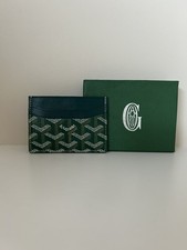 Goyard Green Card Holder Wallet – Pre-Owned, Excellent Condition picture