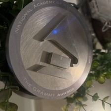 National Academy of Recording Arts & Sciences Grammy Awards Metal Plaque Disc picture