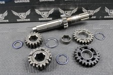1997 HONDA 89-01 CR250R OEM TRANSMISSION TRANS MAIN SHAFT GEARBOX GEARS NICE picture