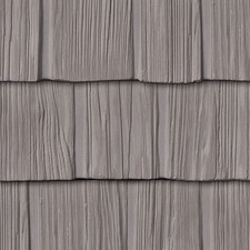 The Foundry 7 Vinyl Weathered Perfection Roof Shingle 1 HSQ 827 Colonial Grey picture