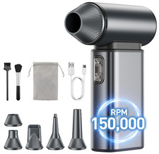 Soplador Aire 150000RPM Recargable 6 Velocidades para PC Auto Hogar picture