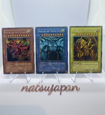 Secret Rare 2003 Slifer the Sky Dragon GBI-001 002 003 Yu-Gi-Oh God Japan MP picture