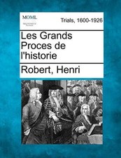 Les Grands Proces de l'historie by Henri  New 9781241531379 Fast - picture