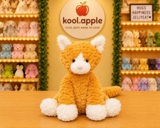 Jellycat Fuddlewuddle Ginger Cat 9 Inch Plush Toy Soft Cuddly Companion US picture