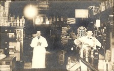 Corry PA Store Interior NICE DETAILS c1900s-10s Real Photo Vintage Postcard bhn picture