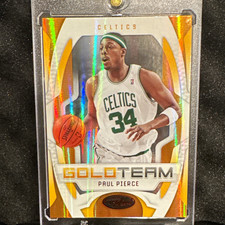 Paul Pierce, 2010-11 Panini Prestige Gold Team Celtics #9 188/250 picture